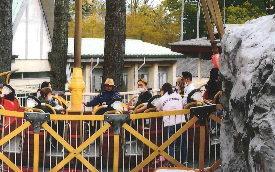 桐生市の桐生が丘遊園地に行ってきました。